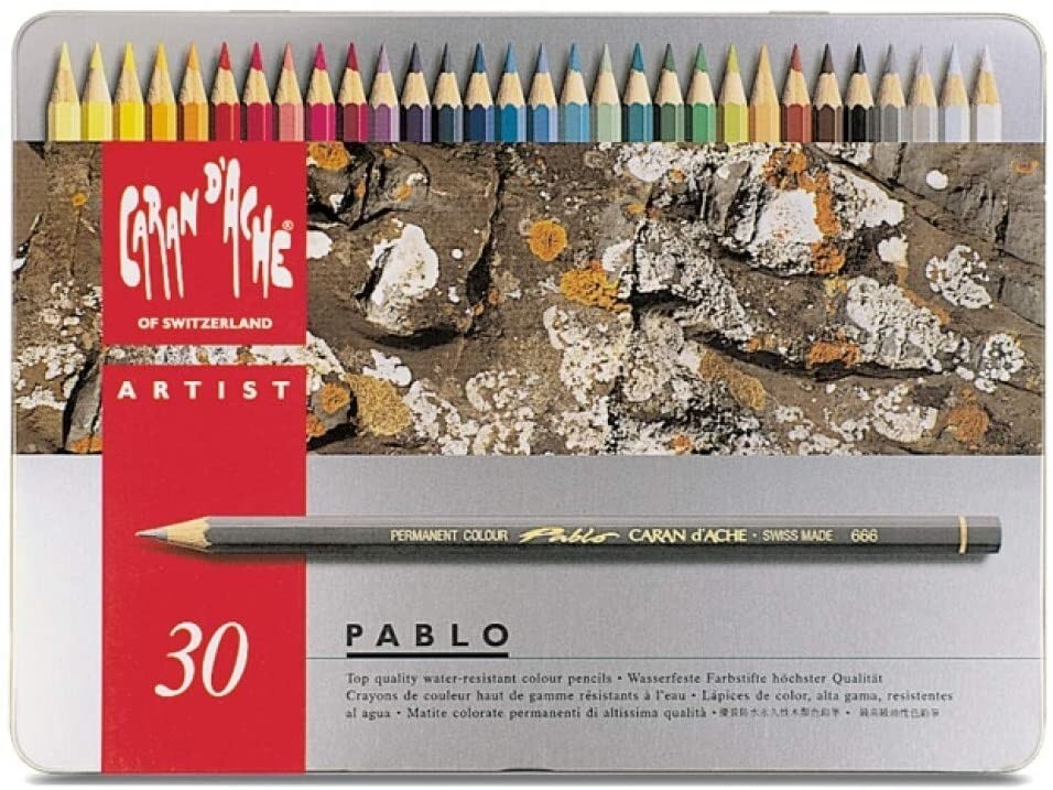 Cover: 7610186093302 | Caran dAche Buntstifte Artist PABLO 30er Set | Caran dAche PABLO