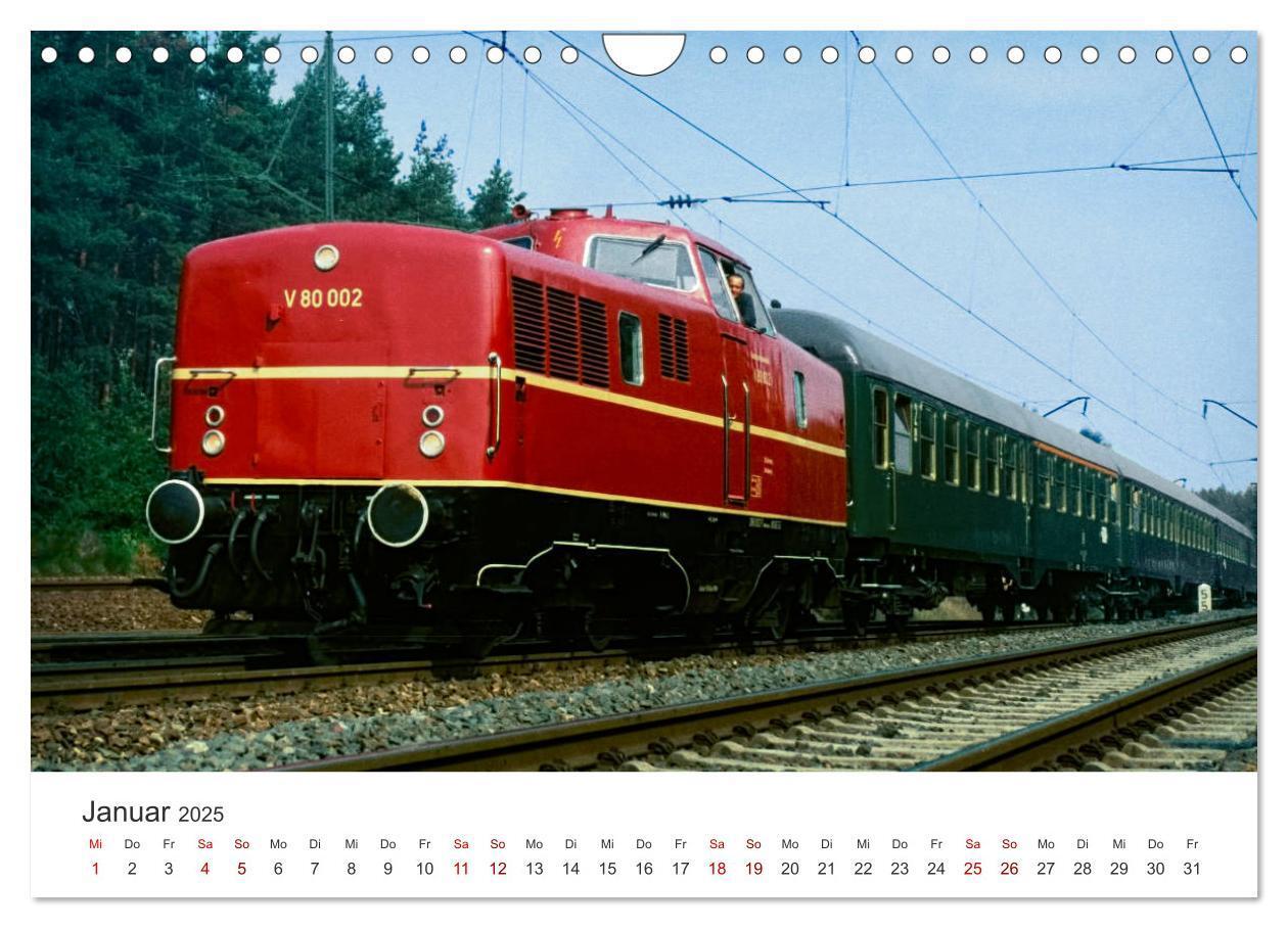 Bild: 9783435291748 | Deutsche Diesellokomotiven (Wandkalender 2025 DIN A4 quer),...