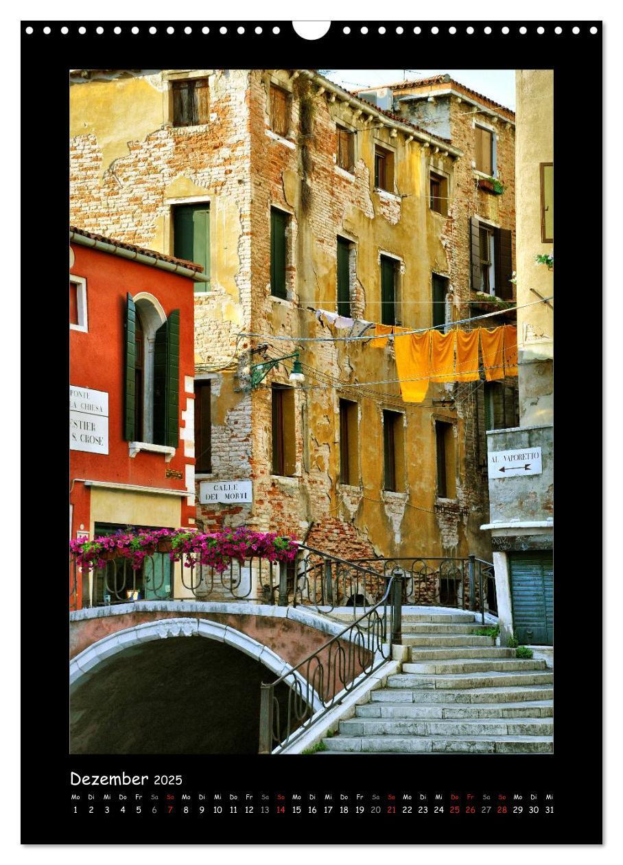 Bild: 9783457081235 | Venedig (Wandkalender 2025 DIN A3 hoch), CALVENDO Monatskalender