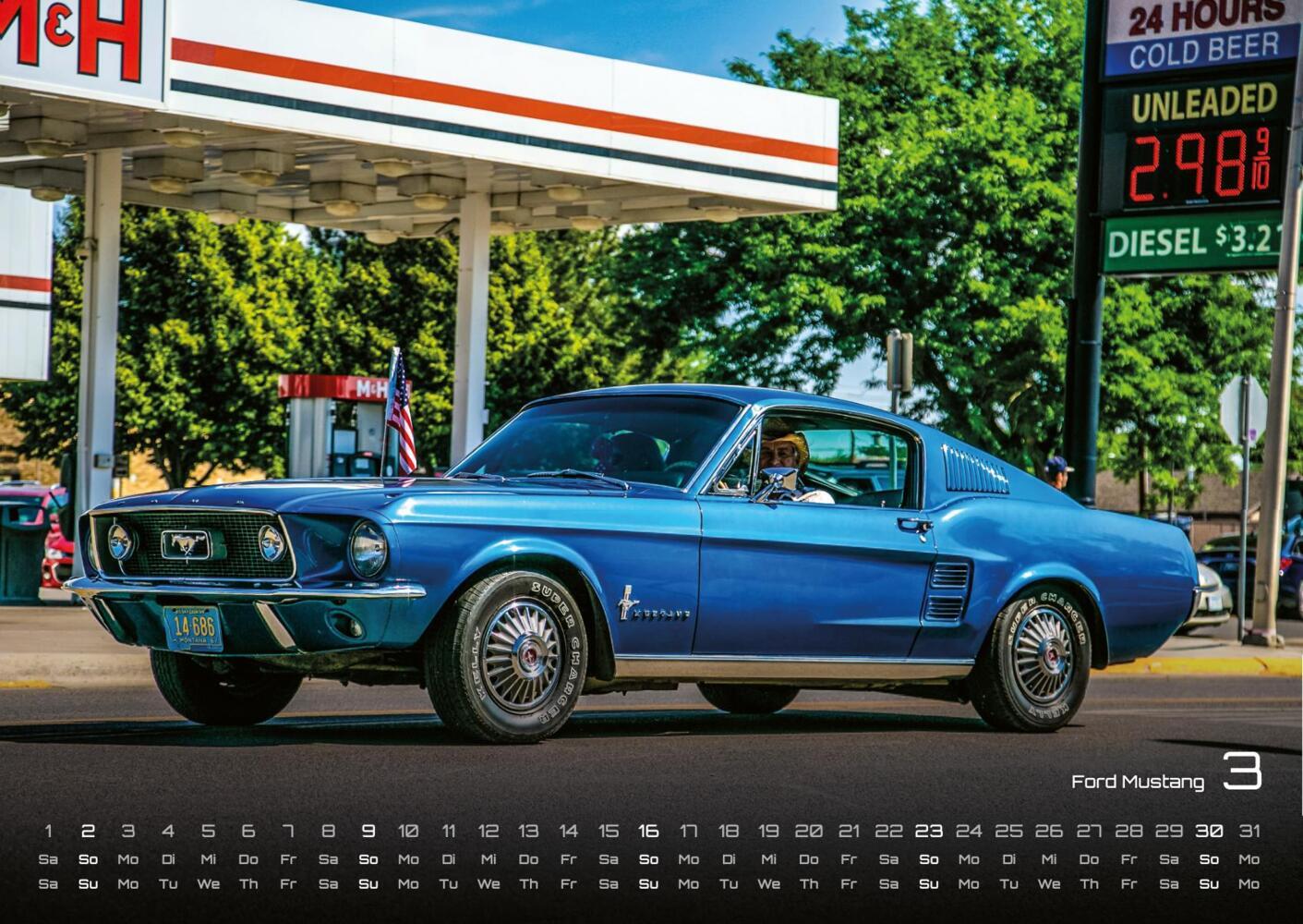 Bild: 9783986734213 | Oldtimer - OLDIES BUT GOLDIES - 2025 - Kalender DIN A2 | GP-Fever.de