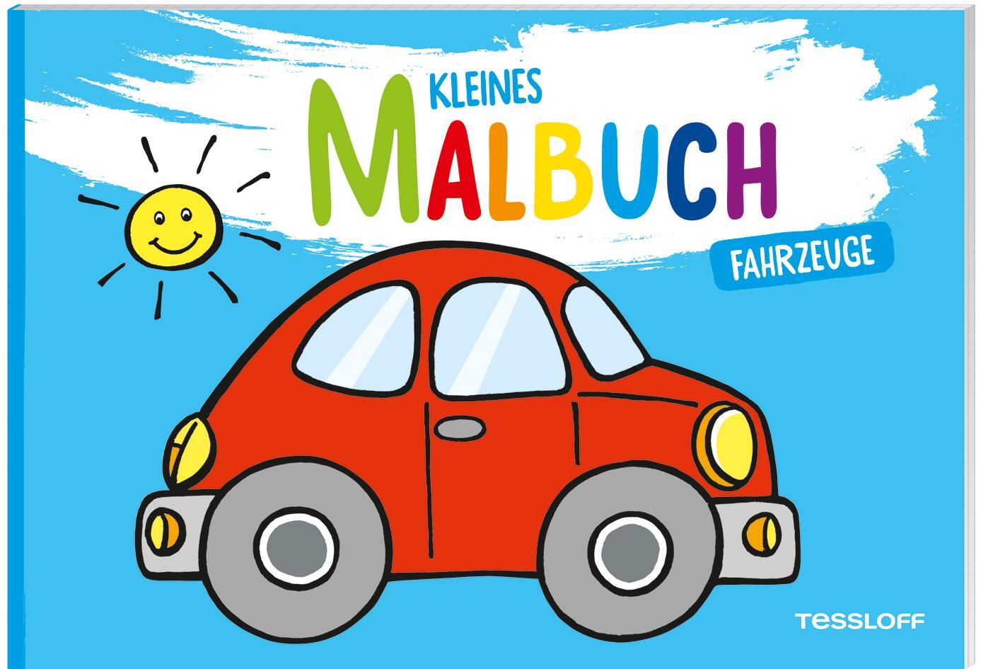 Cover: 9783788644413 | Kleines Malbuch. Fahrzeuge | Malen für Kinder ab 3 Jahren | Turnhofer