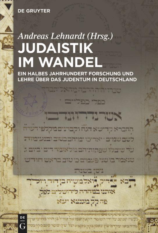 Cover: 9783110521030 | Judaistik im Wandel | Andreas Lehnardt | Buch | VI | Deutsch | 2017