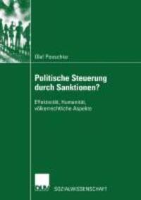 Cover: 9783824445202 | Politische Steuerung durch Sanktionen? | Olaf Poeschke | Taschenbuch