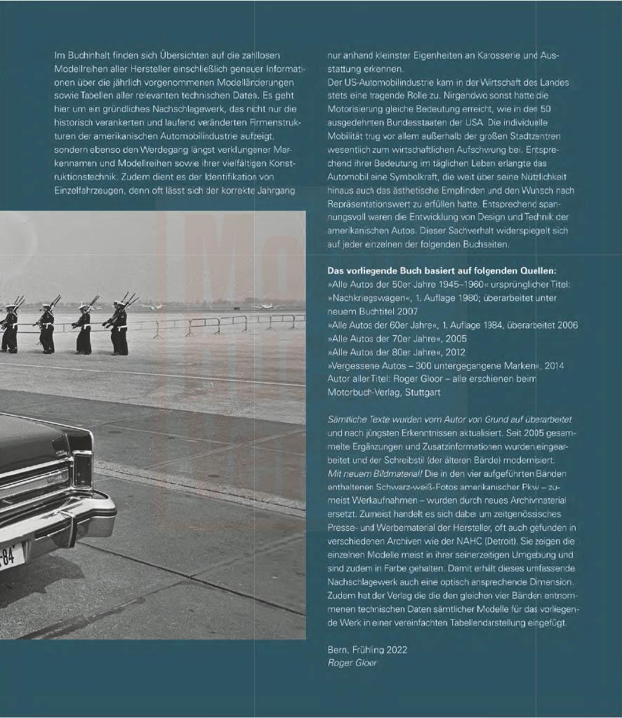 Bild: 9783613043657 | Amerikanische Autos 1945-1990 | Roger Gloor | Buch | 584 S. | Deutsch