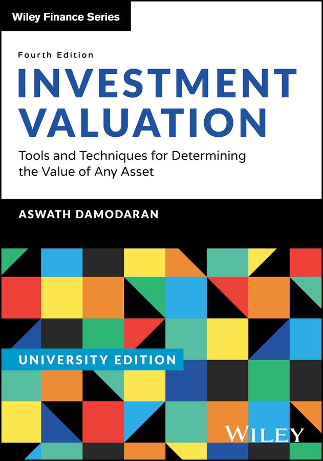 Cover: 9781394262731 | Investment Valuation, University Edition | Aswath Damodaran | Buch