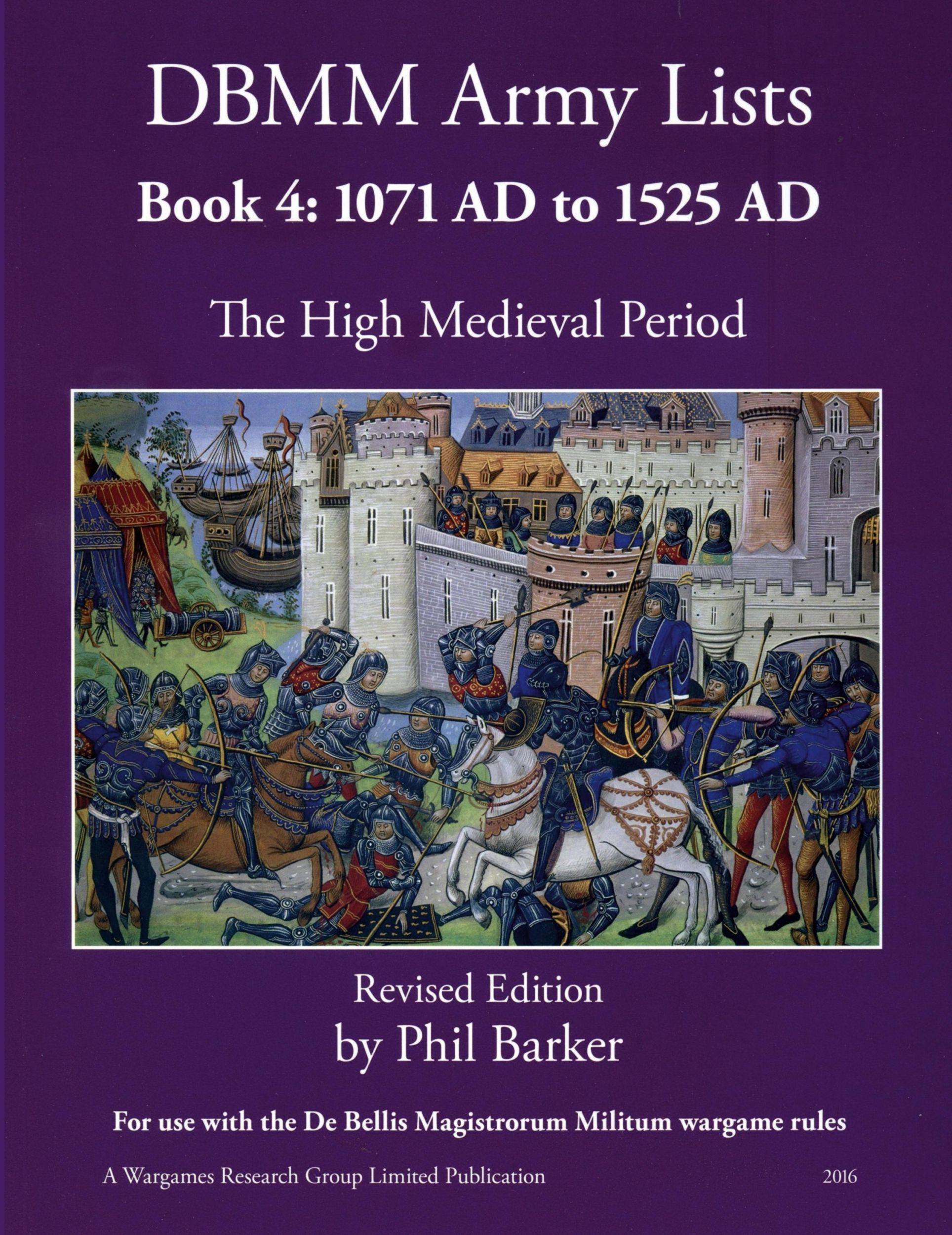 Cover: 9780244786168 | DBMM Army Lists | Book 4 The High Medieval Period 1071 AD to 1525 AD