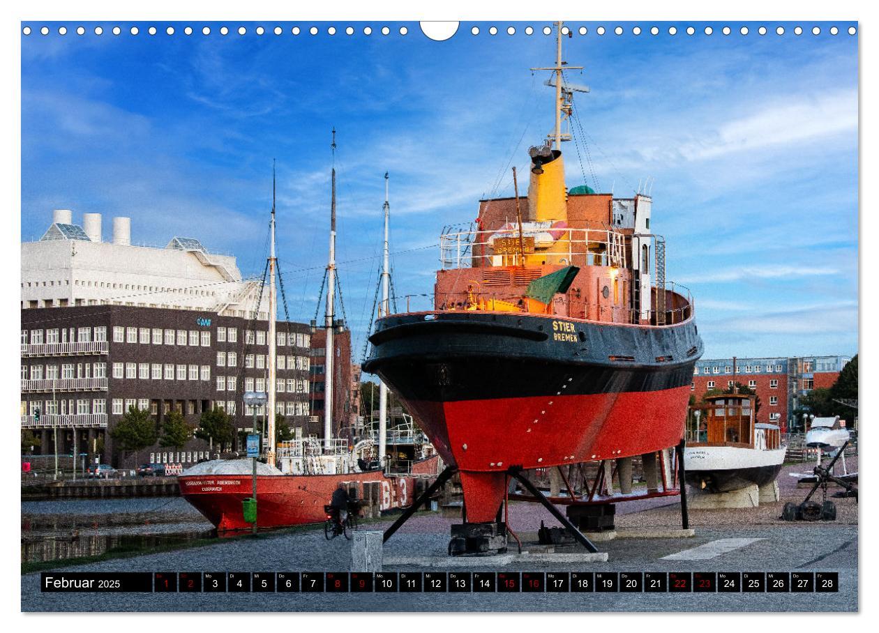 Bild: 9783435101979 | BREMERHAVEN Maritimes in der Seestadt (Wandkalender 2025 DIN A3...