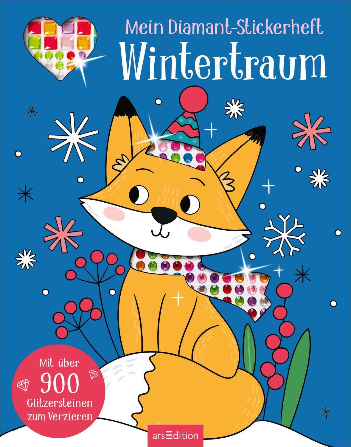 Bild: 9783845858777 | Mein Diamant-Stickerheft - Wintertraum | Sarah Wade | Taschenbuch