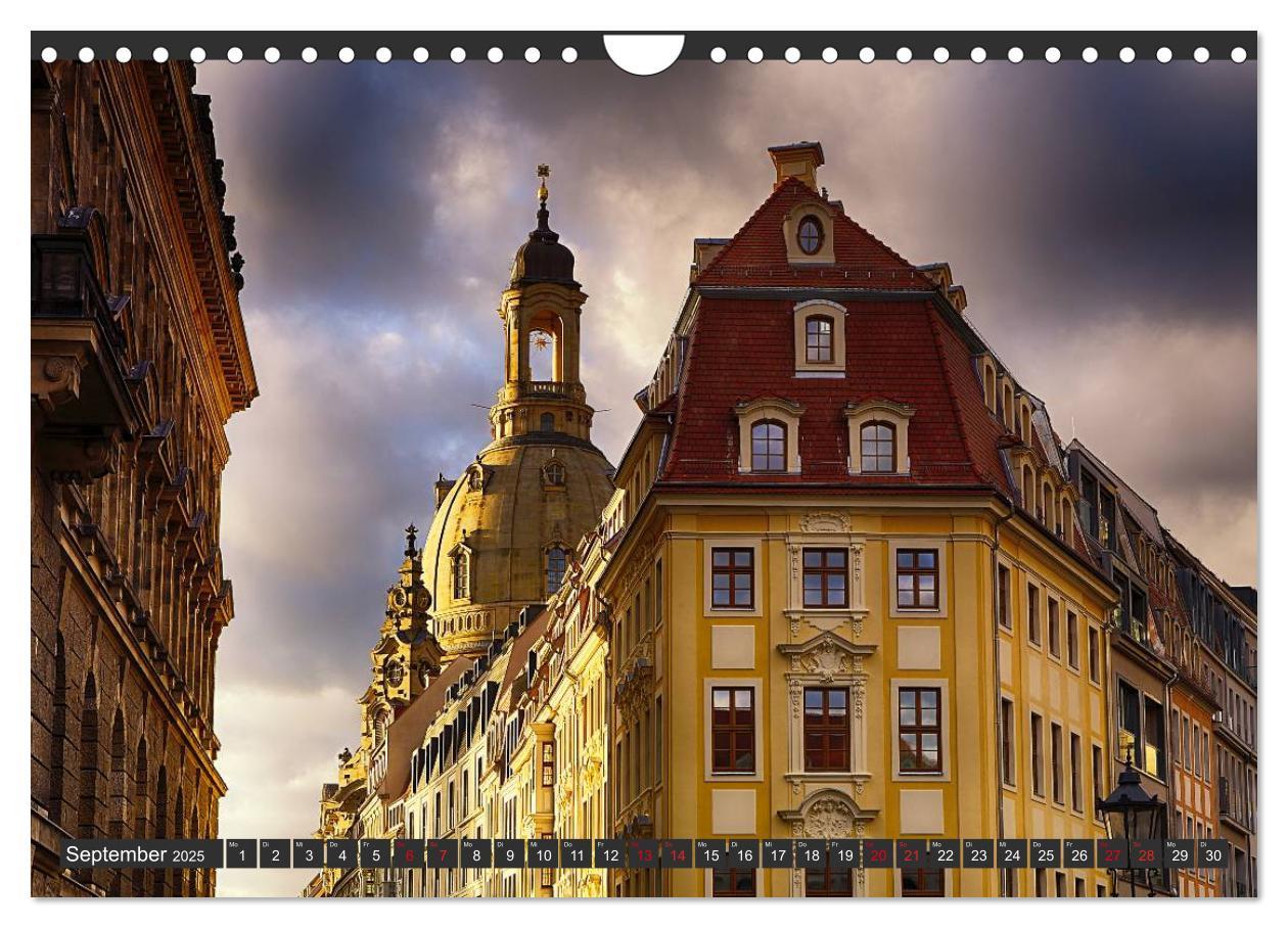 Bild: 9783435734870 | Dresden - Die Frauenkirche (Wandkalender 2025 DIN A4 quer),...