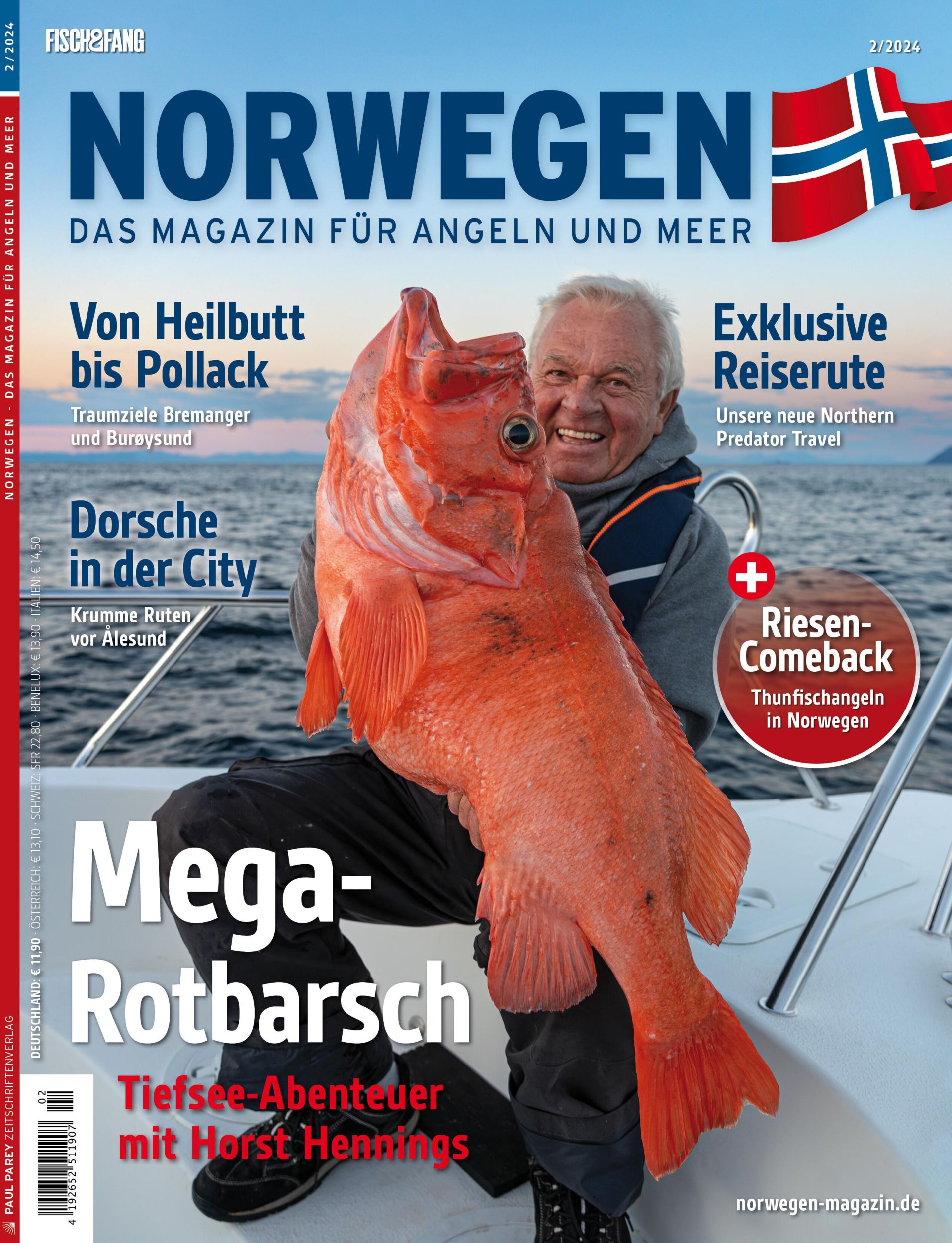 Cover: 9783897151673 | Norwegen-Magazin 2/2024 + DVD | Redaktion FISCH UND FANG | Taschenbuch