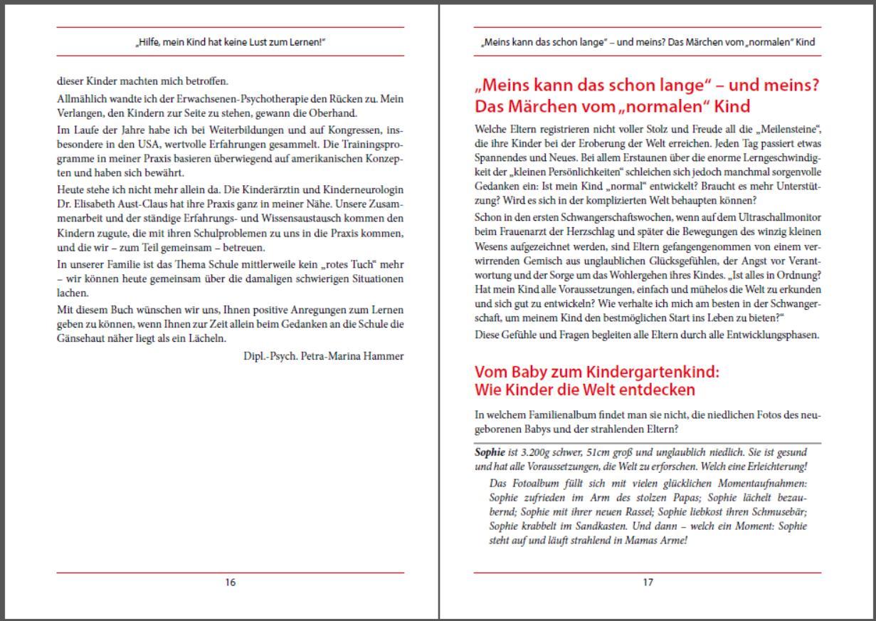 Bild: 9783934333529 | Auch das Lernen kann man lernen | Elisabeth Aust-Claus (u. a.) | Buch