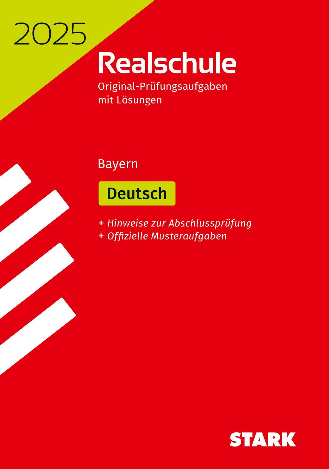 Cover: 9783849061579 | STARK Original-Prüfungen Realschule 2025 - Deutsch - Bayern | Buch