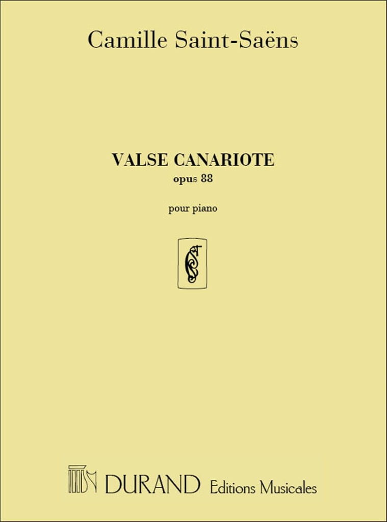 Cover: 9790044024933 | Valse Canariote, Opus 88 | Partitur | Editions Durand