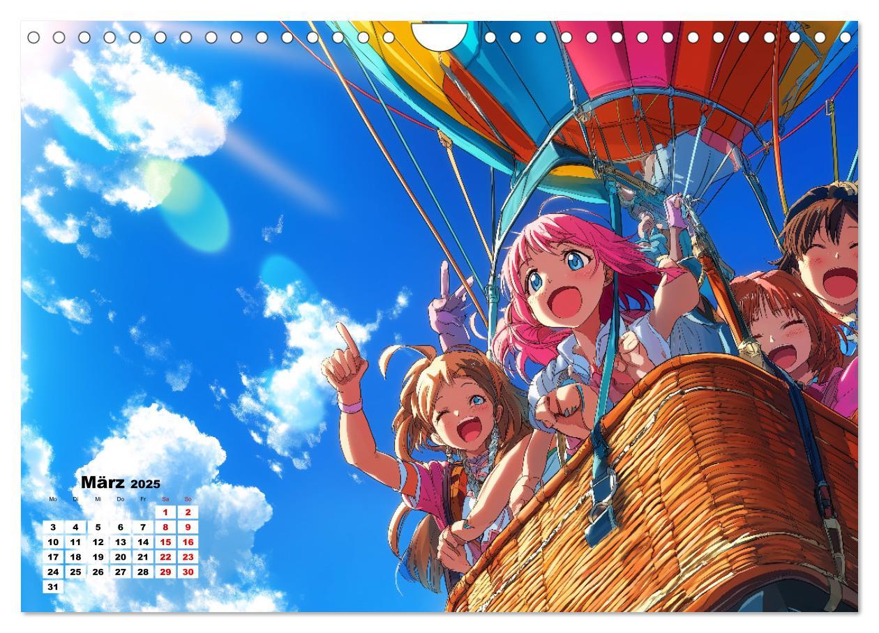 Bild: 9783457205884 | Anime Kalender ¿ Charaktere im Slice-of-Life Stil (Wandkalender...