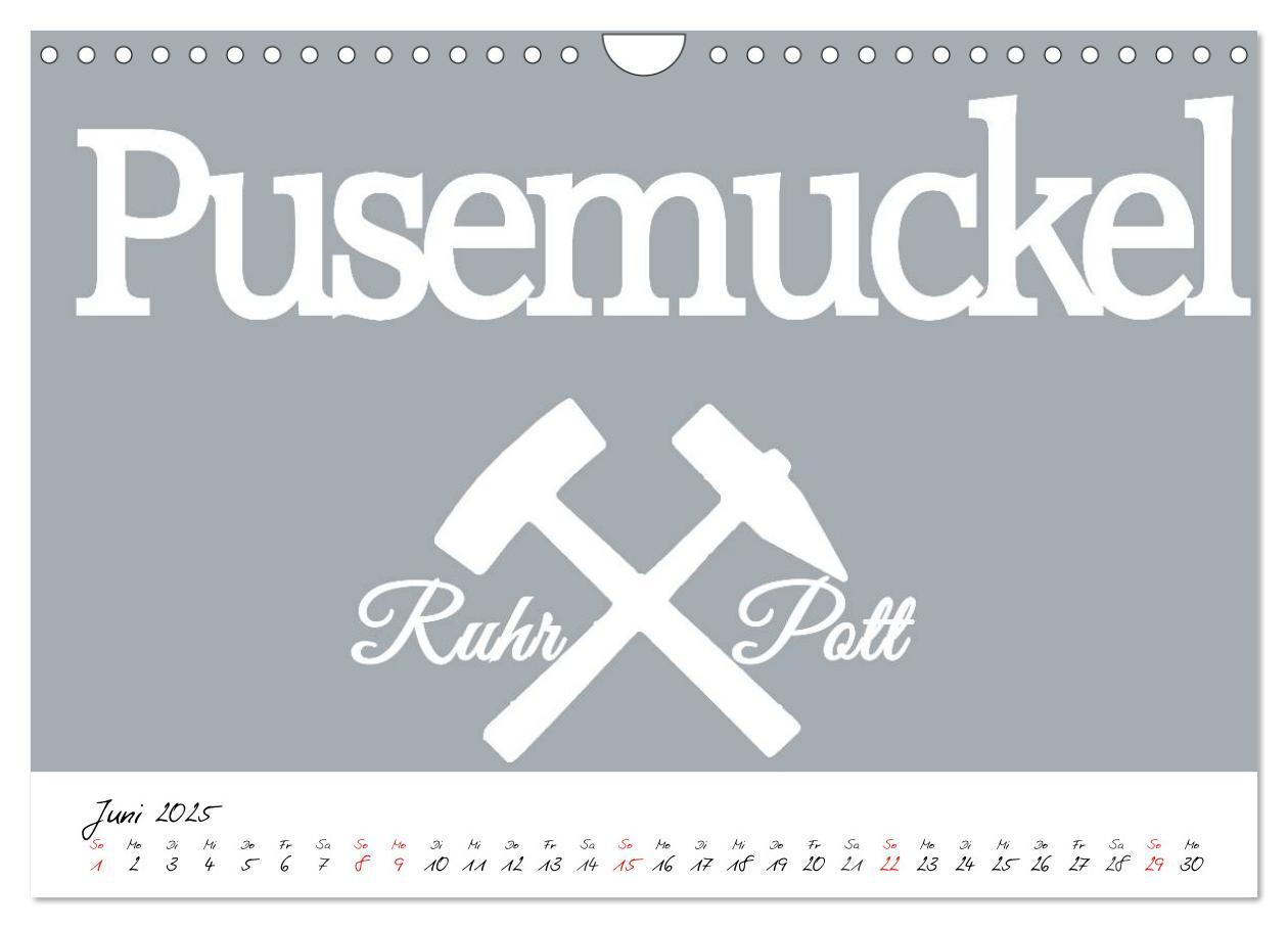 Bild: 9783435488995 | Ruhrpott Vokabeln (Wandkalender 2025 DIN A4 quer), CALVENDO...