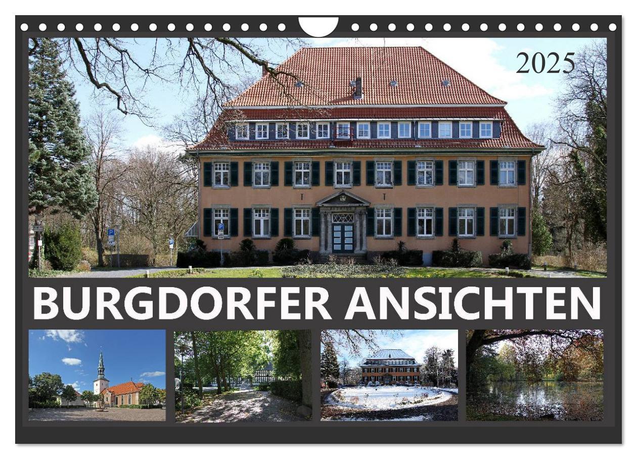 Cover: 9783435693412 | BURGDORFER ANSICHTEN (Wandkalender 2025 DIN A4 quer), CALVENDO...