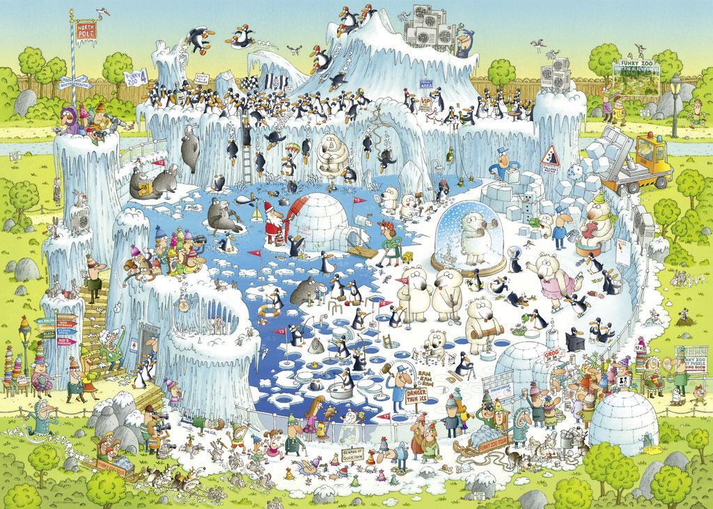 Bild: 4001689296926 | Polar Habitat. Puzzle 1000 Teile | 1000 Teile | Marino Degano | Spiel