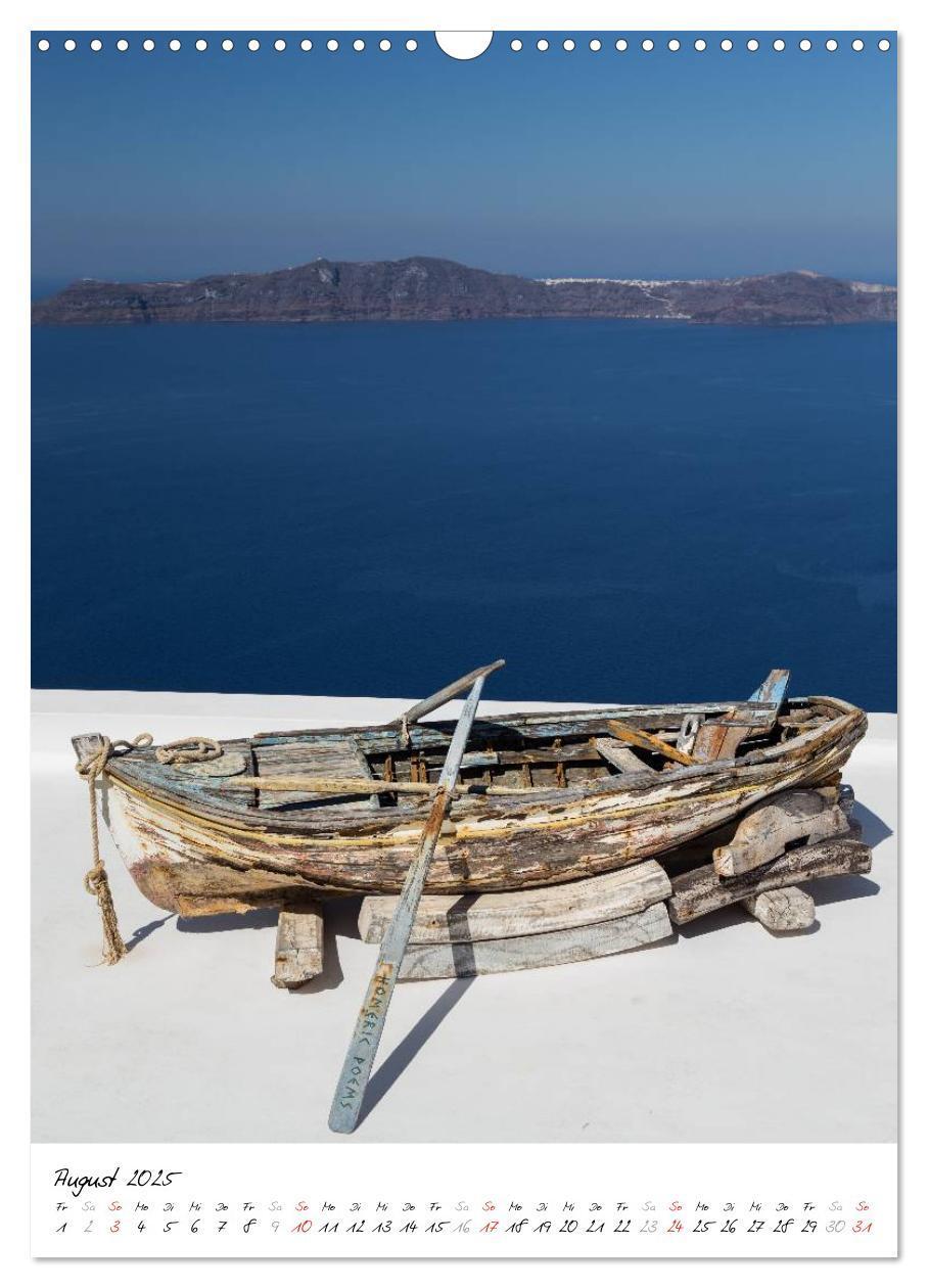 Bild: 9783457053485 | Insel des Lichts - Santorini (Wandkalender 2025 DIN A3 hoch),...