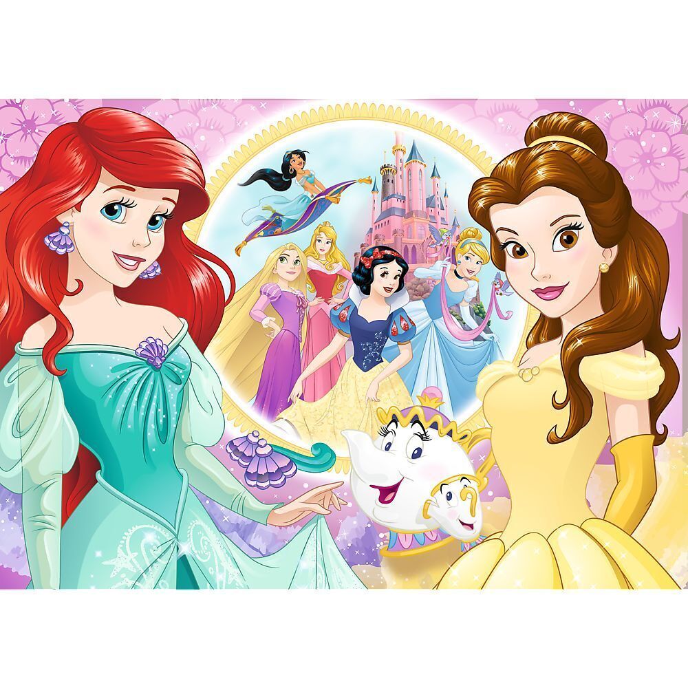 Bild: 5900511148190 | Disney Arielle die Meerjungfrau Glitterpuzzle, Bella und Arielle...