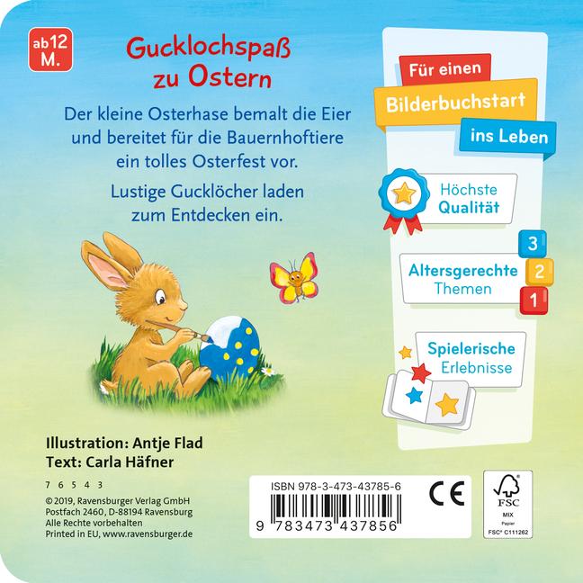 Bild: 9783473437856 | Mein Gucklochbuch: Frohe Ostern | Carla Häfner | Buch | 20 S. | 2019