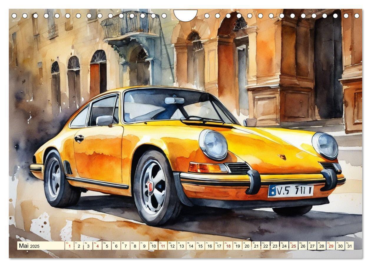 Bild: 9783383812927 | Oldtimer - Kultmodelle aus den 1960er Jahren (Wandkalender 2025 DIN...