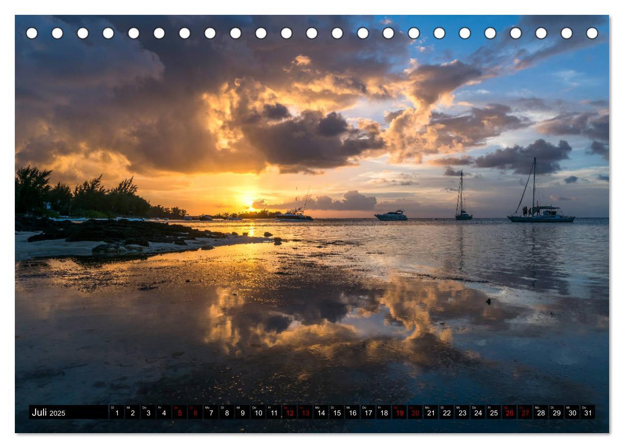 Bild: 9783435332397 | Trauminsel Mauritius (Tischkalender 2025 DIN A5 quer), CALVENDO...