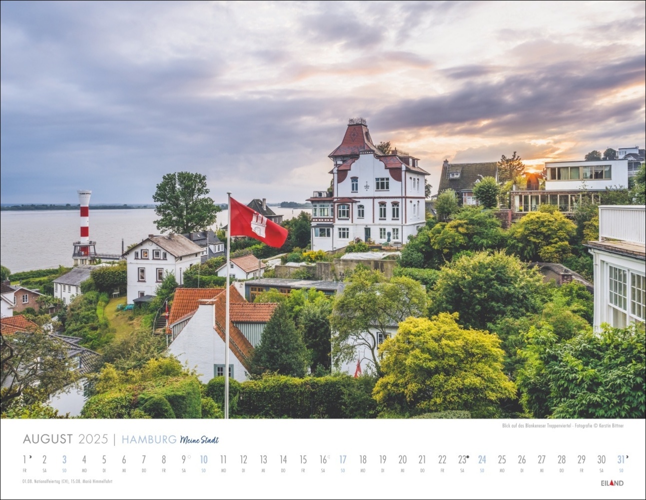 Bild: 9783964023520 | Hamburg - Meine Stadt Kalender 2025 | Kalender | Spiralbindung | 13 S.