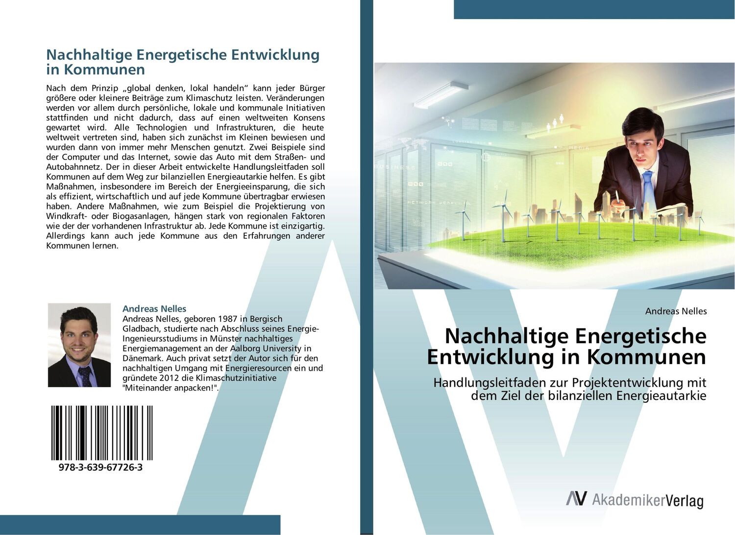 Cover: 9783639677263 | Nachhaltige Energetische Entwicklung in Kommunen | Andreas Nelles