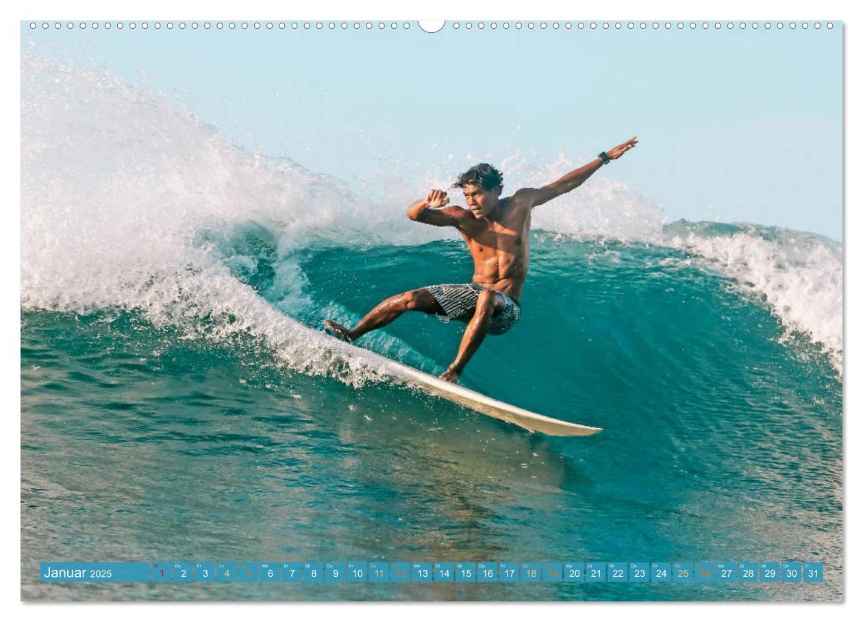 Bild: 9783435119424 | Surfen: Die perfekte Welle finden - Edition Funsport (Wandkalender...