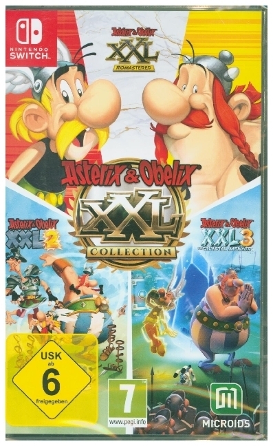 Cover: 3760156486796 | Asterix &amp; Obelix XXL Collection, 1 Nintendo Switch-Spiel | Stück