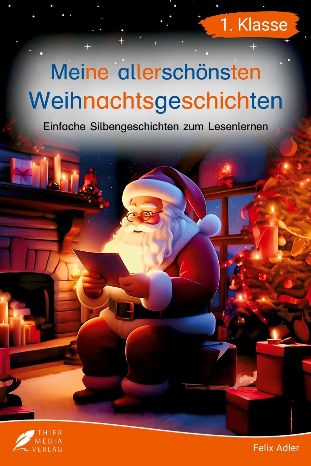 Cover: 9783988760807 | Silbenbuch 1. Klasse - Meine allerschönsten Weihnachtsgeschichten