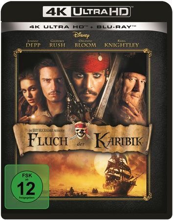 Cover: 8717418608118 | Pirates of the Caribbean - Fluch der Karibik 4K, 1 UHD-Blu-ray + 1...