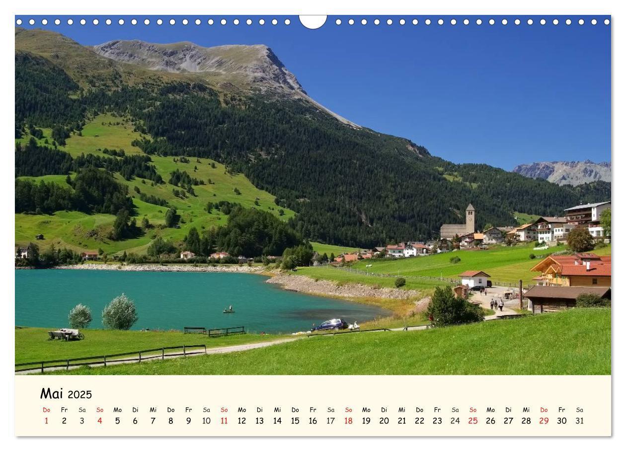 Bild: 9783435478941 | Vinschgau - Die Sonnenseite Südtirols (Wandkalender 2025 DIN A3...