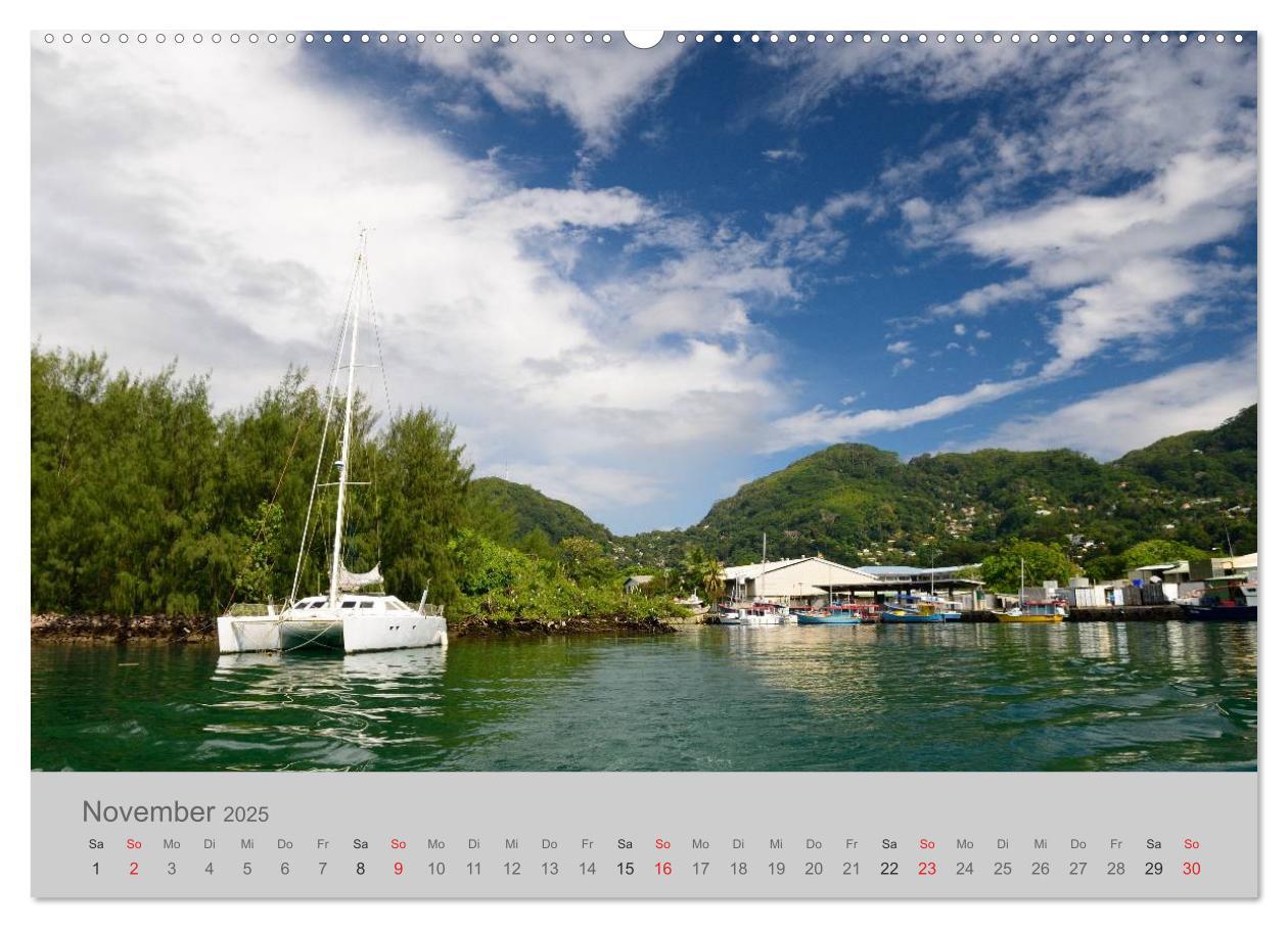 Bild: 9783435543601 | Lichtblicke - Seychellen (Wandkalender 2025 DIN A2 quer), CALVENDO...