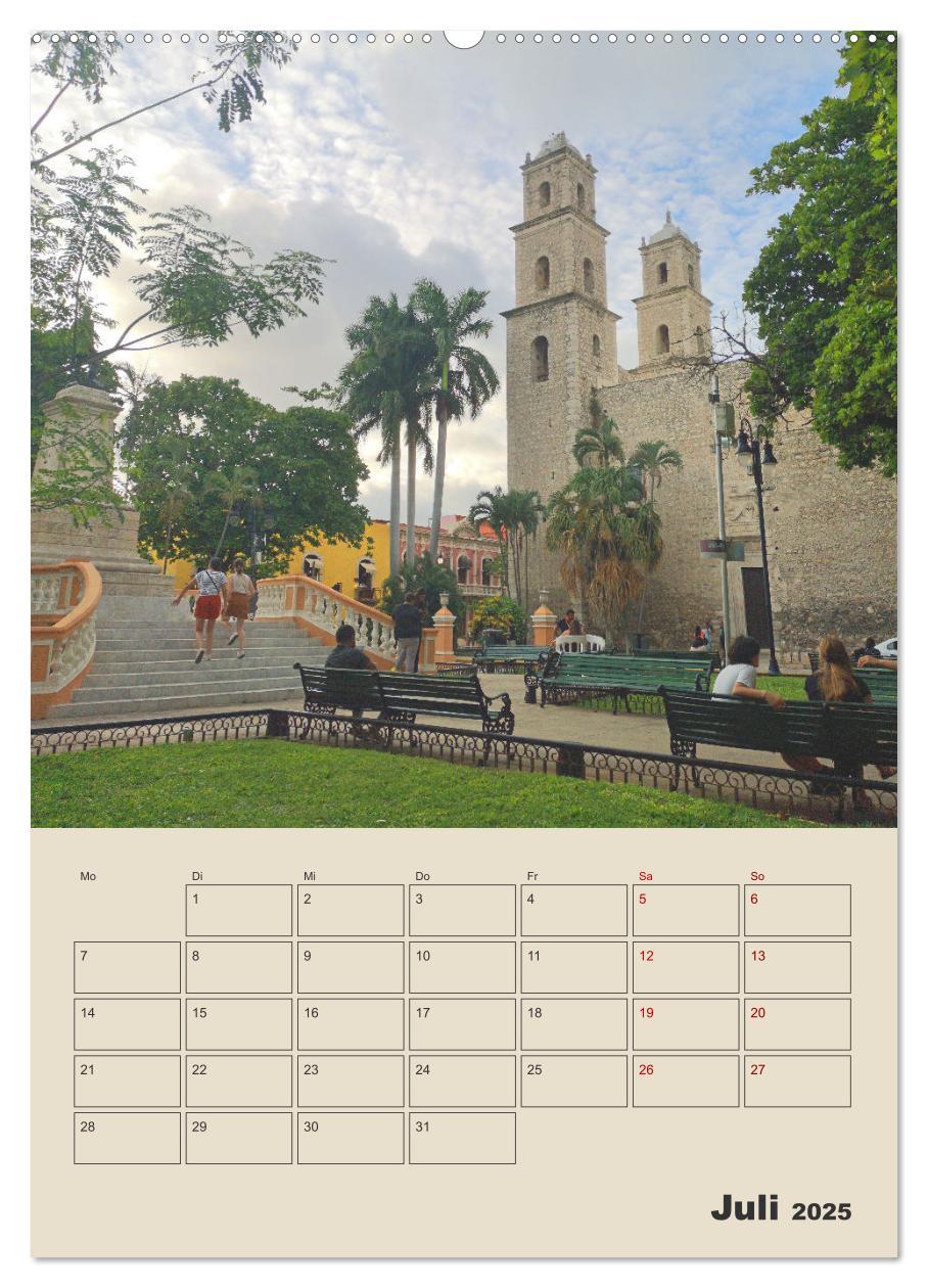 Bild: 9783435892556 | Mexiko Yucatán Terminplaner (hochwertiger Premium Wandkalender 2025...