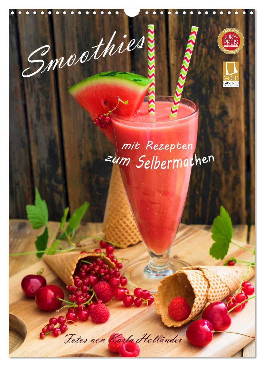 Cover: 9783435985548 | Smoothies zum Selbermachen (Wandkalender 2025 DIN A3 hoch),...