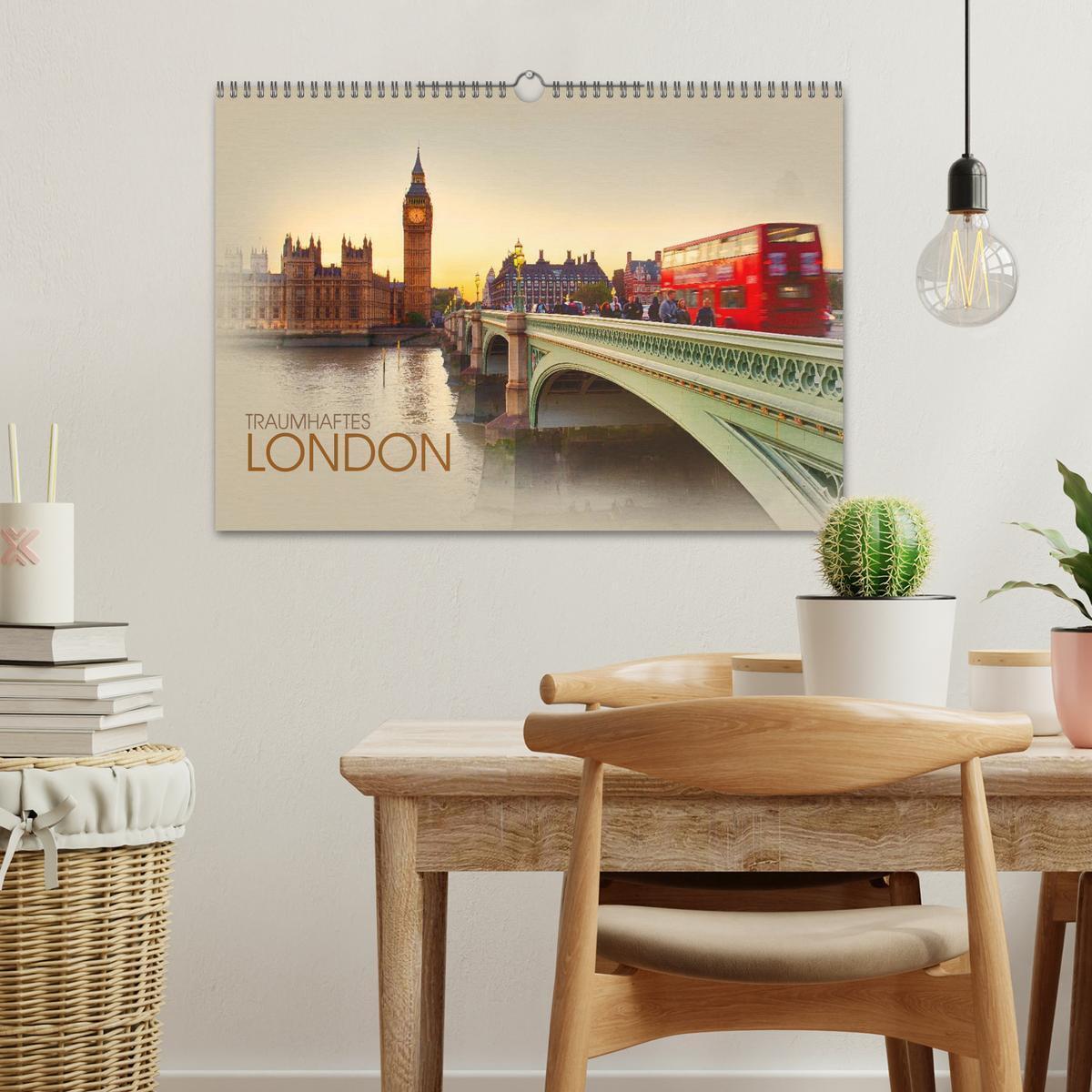 Bild: 9783435484171 | Traumhaftes London (Wandkalender 2025 DIN A3 quer), CALVENDO...