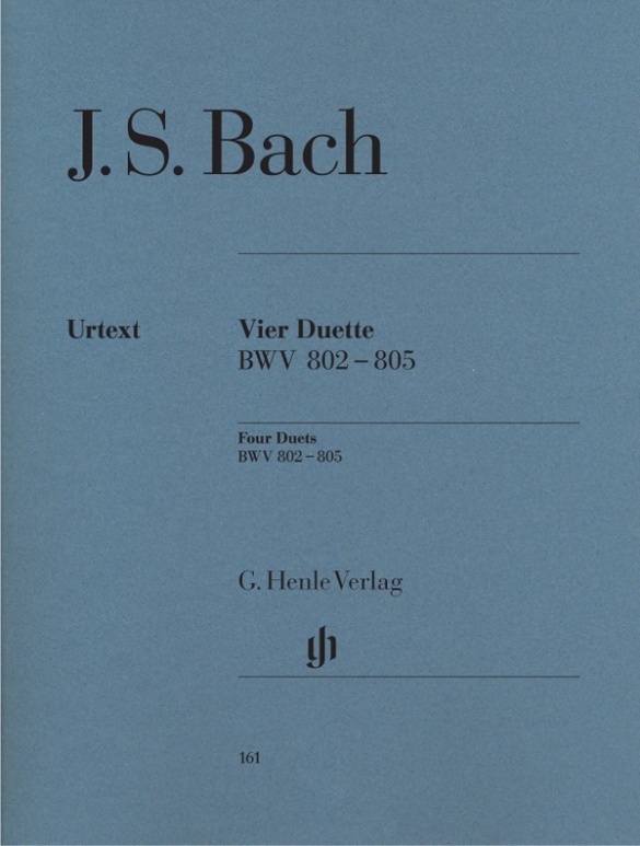 Cover: 9790201801612 | Johann Sebastian Bach - Vier Duette BWV 802-805 | Rudolf Steglich