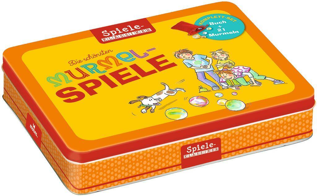 Cover: 4033477031587 | Die schönsten Murmelspiele (Kinderspiel) mit Buch | Mirka Jedamzik