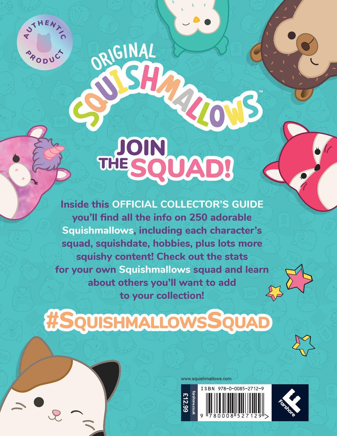 Rückseite: 9780008527129 | Squishmallows Official Collectors' Guide | Squishmallows | Buch | 2022