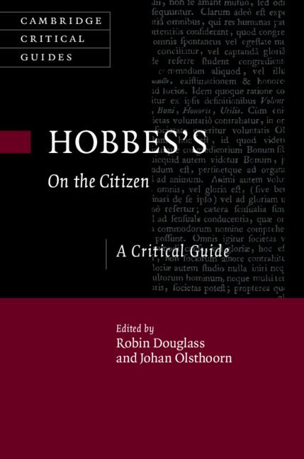 Cover: 9781108434447 | Hobbes's On the Citizen | Robin Douglass (u. a.) | Taschenbuch | 2021