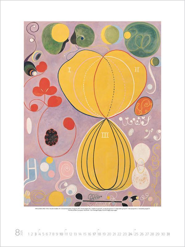 Bild: 9783731879718 | Hilma af Klint 2025 | Korsch Verlag | Kalender | 14 S. | Deutsch