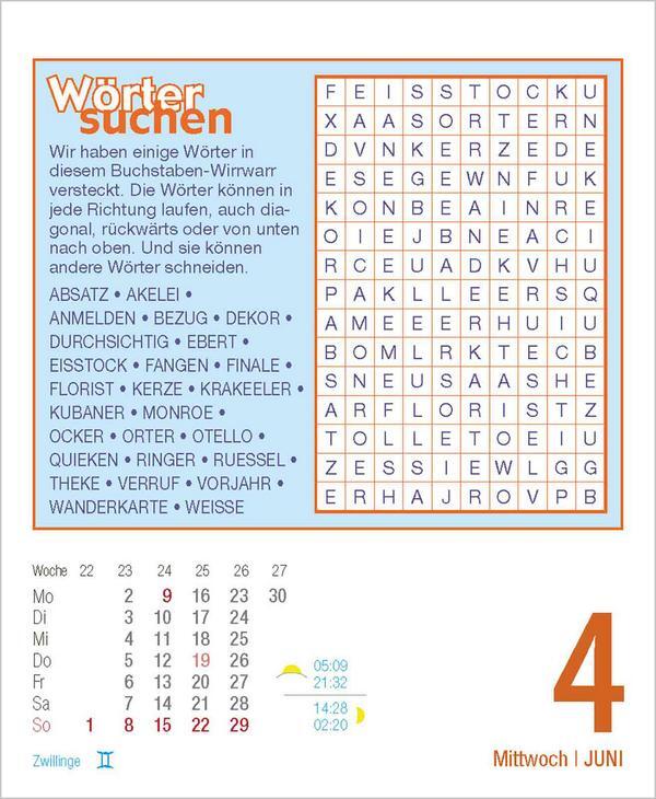 Bild: 9783731877462 | Rätsel und Denkspiele 2025 | Verlag Korsch | Kalender | 328 S. | 2025