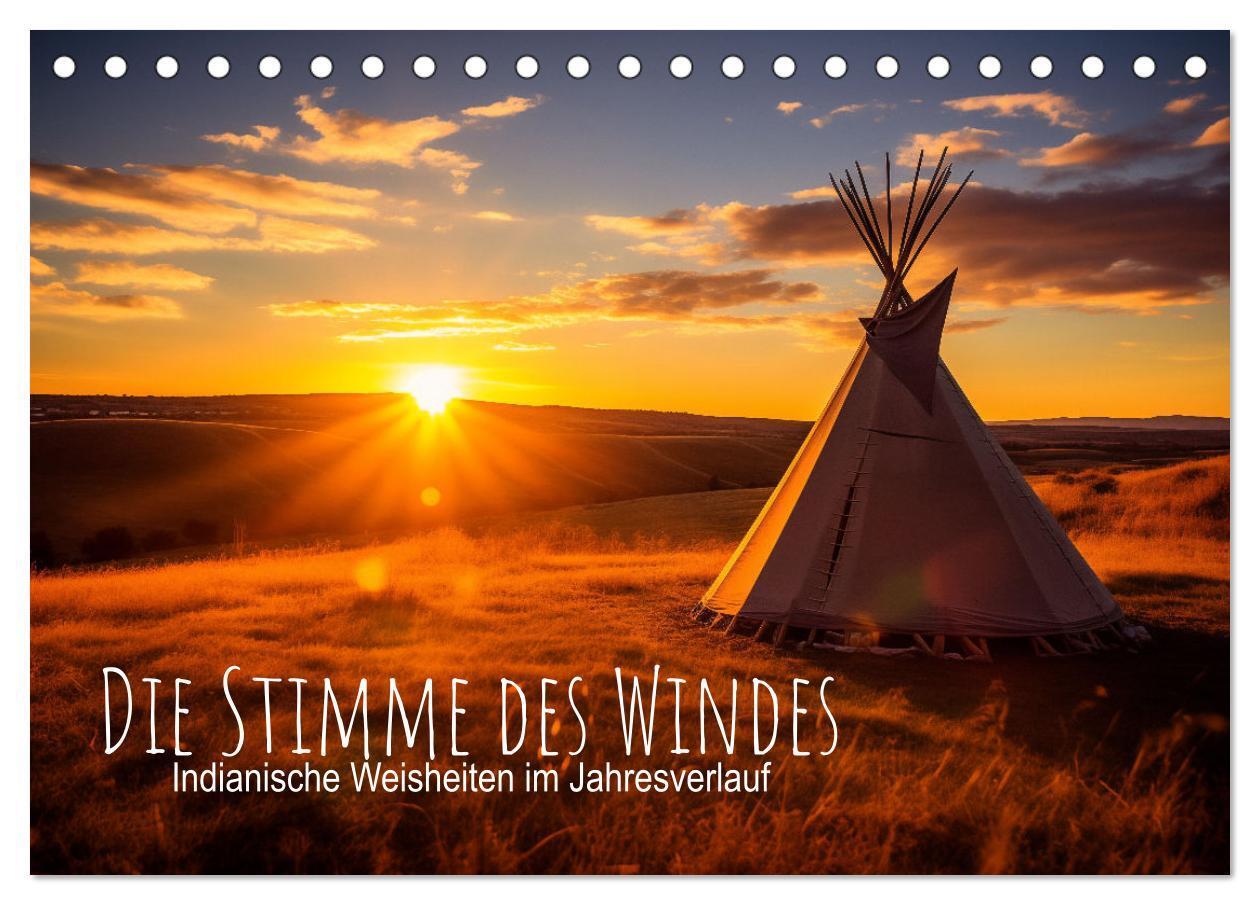 Cover: 9783383761911 | Die Stimme des Windes: Indianische Weisheiten im Jahresverlauf...