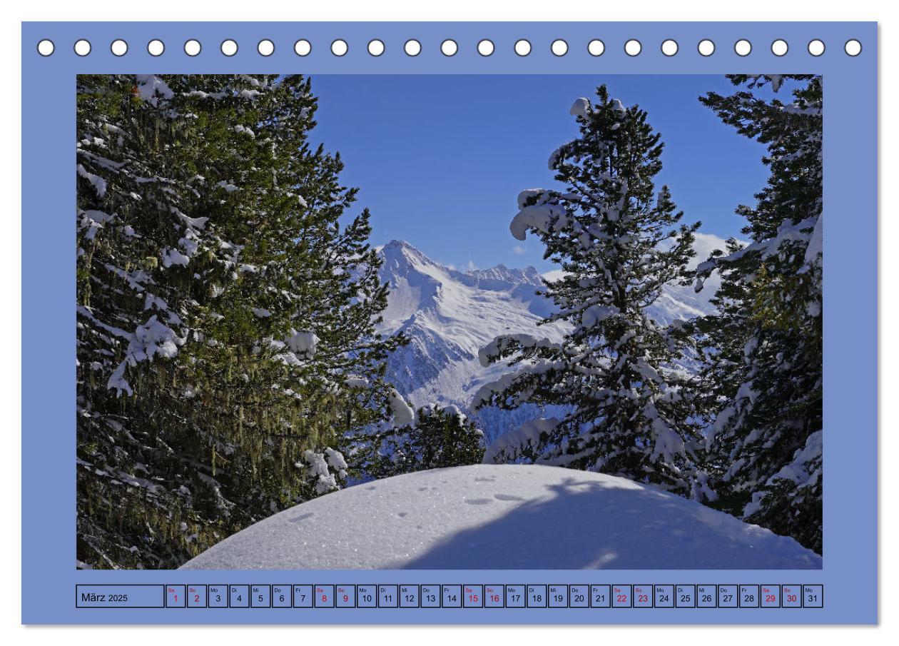 Bild: 9783383824579 | Winterwanderung in den Tuxer Alpen (Tischkalender 2025 DIN A5...