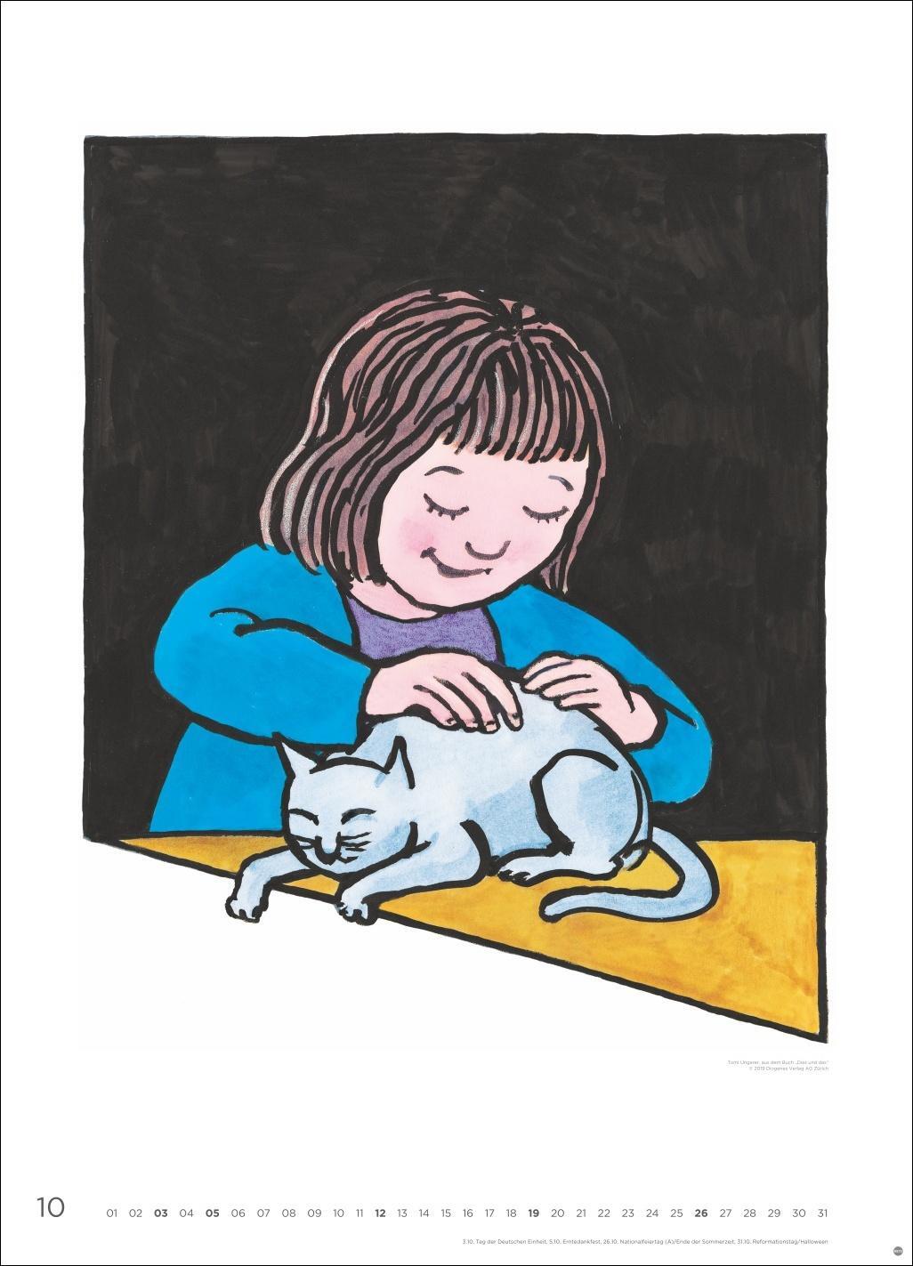 Bild: 9783756404667 | Tomi Ungerer Edition Kalender 2025 | Tomi Ungerer | Kalender | 14 S.