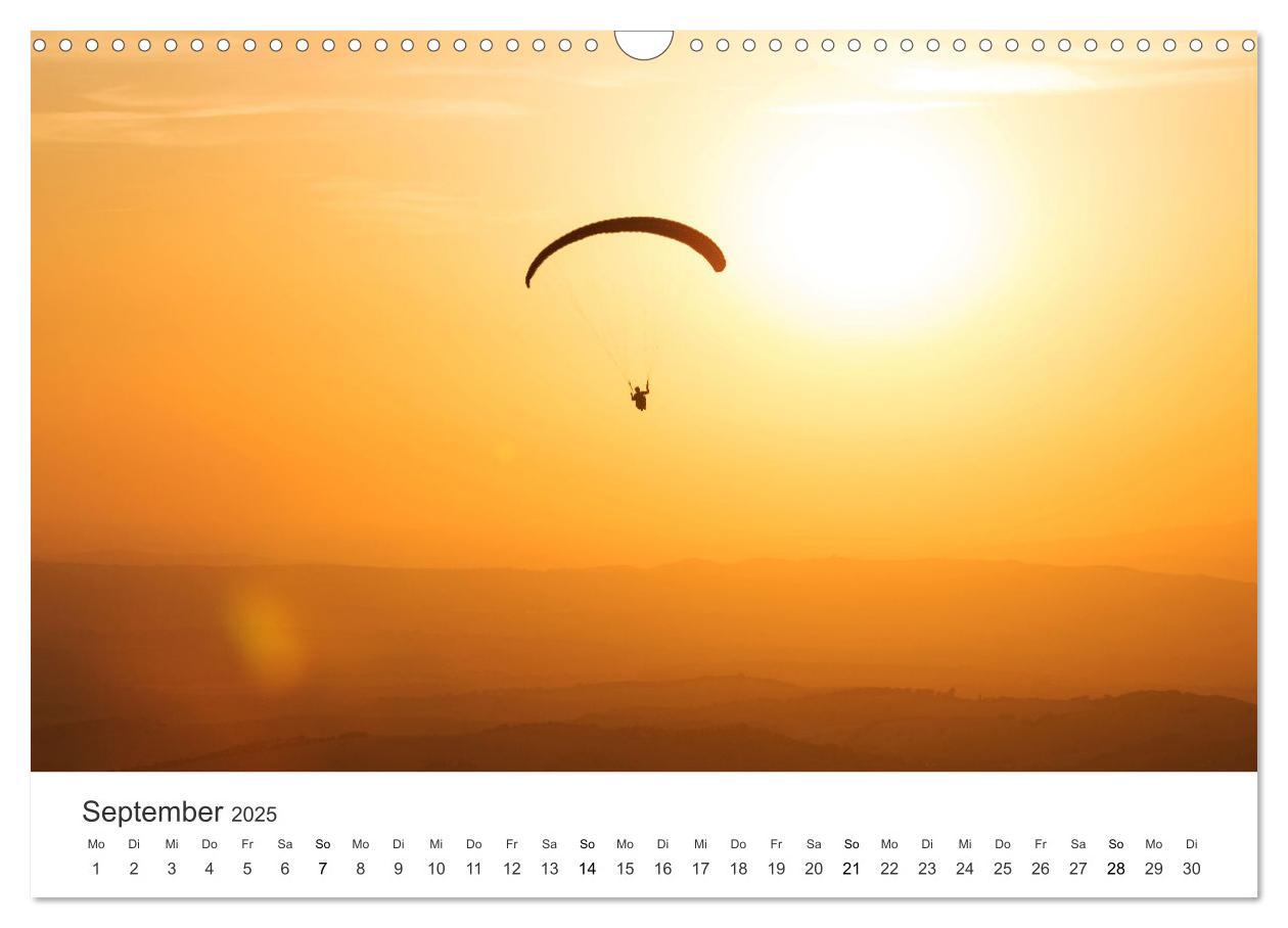 Bild: 9783383958090 | Paragleiten - Der Wunsch vom Fliegen. (Wandkalender 2025 DIN A3...