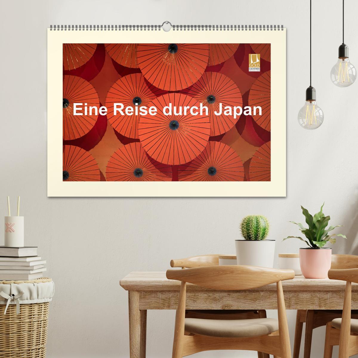 Bild: 9783435174997 | Eine Reise durch Japan (Wandkalender 2025 DIN A2 quer), CALVENDO...