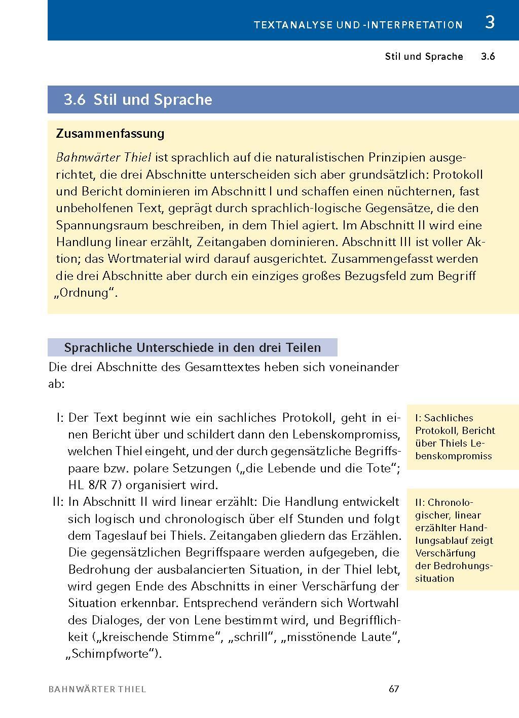 Bild: 9783804421004 | Bahnwärter Thiel - Textanalyse und Interpretation | Gerhart Hauptmann