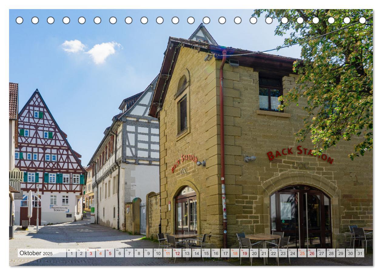 Bild: 9783435052400 | Herrenberg Impressionen (Tischkalender 2025 DIN A5 quer), CALVENDO...